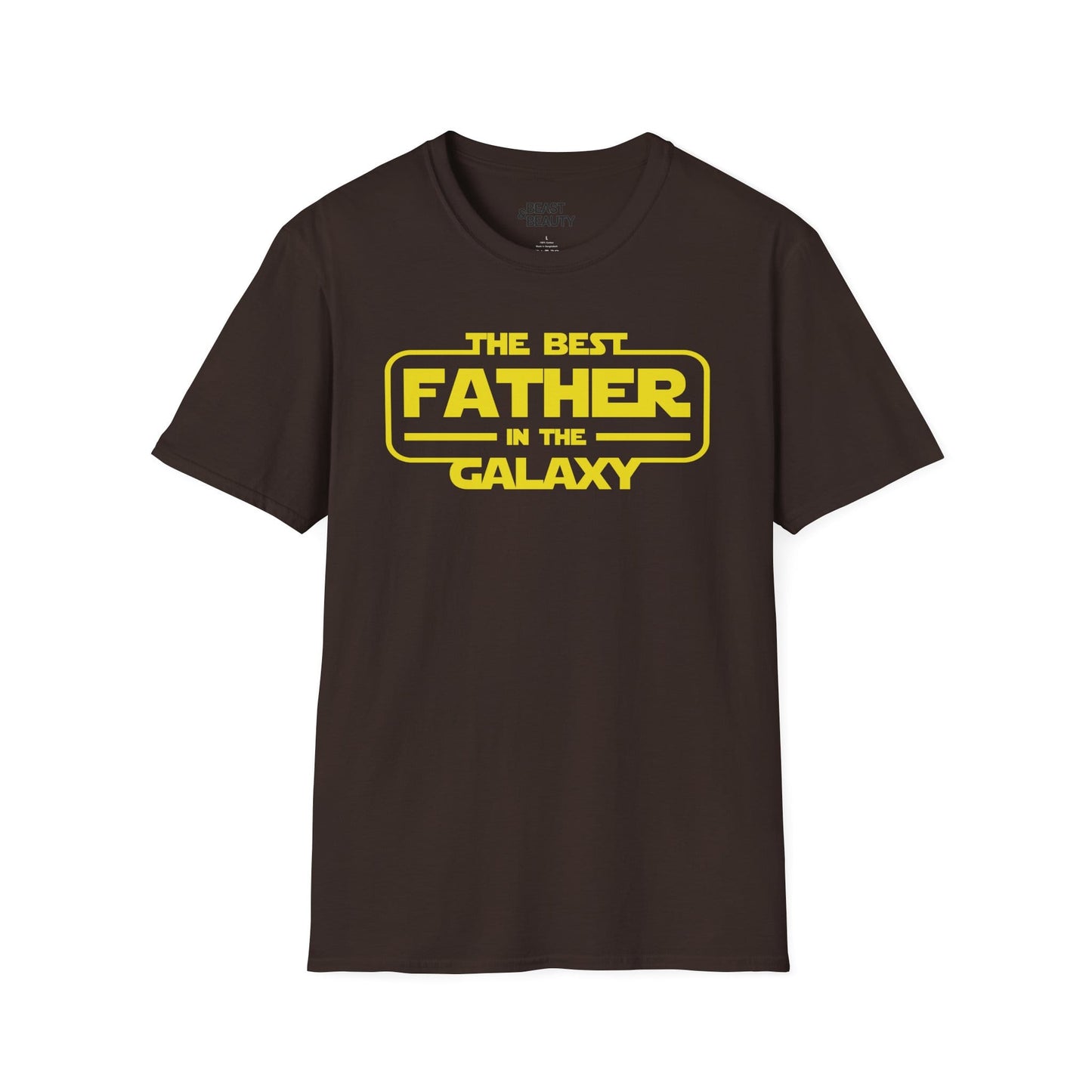 Best Father in the Galaxy T-Shirt t-shirt product image 7 from Beast and Beauty