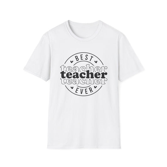 Best Teacher Ever Graphic T-Shirt - funny t-shirt by Cheeky Business