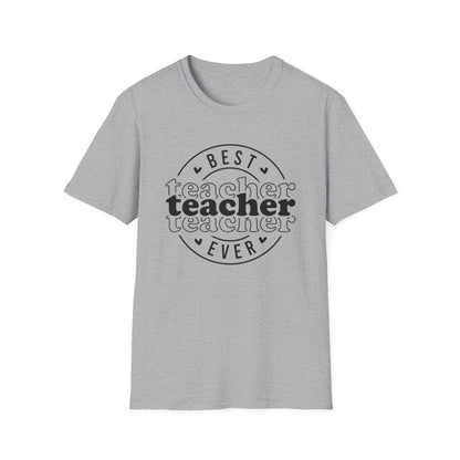 Best Teacher Ever Graphic T-Shirt - funny t-shirt by Cheeky Business