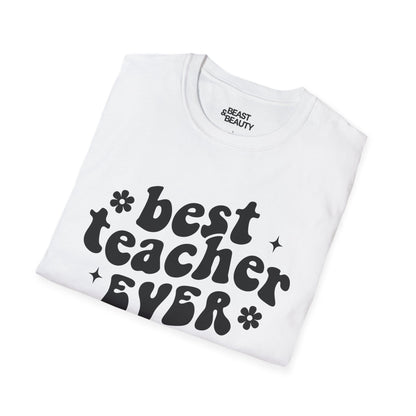 fifth colour option best teacher ever retro style tee for teacher gift occasions