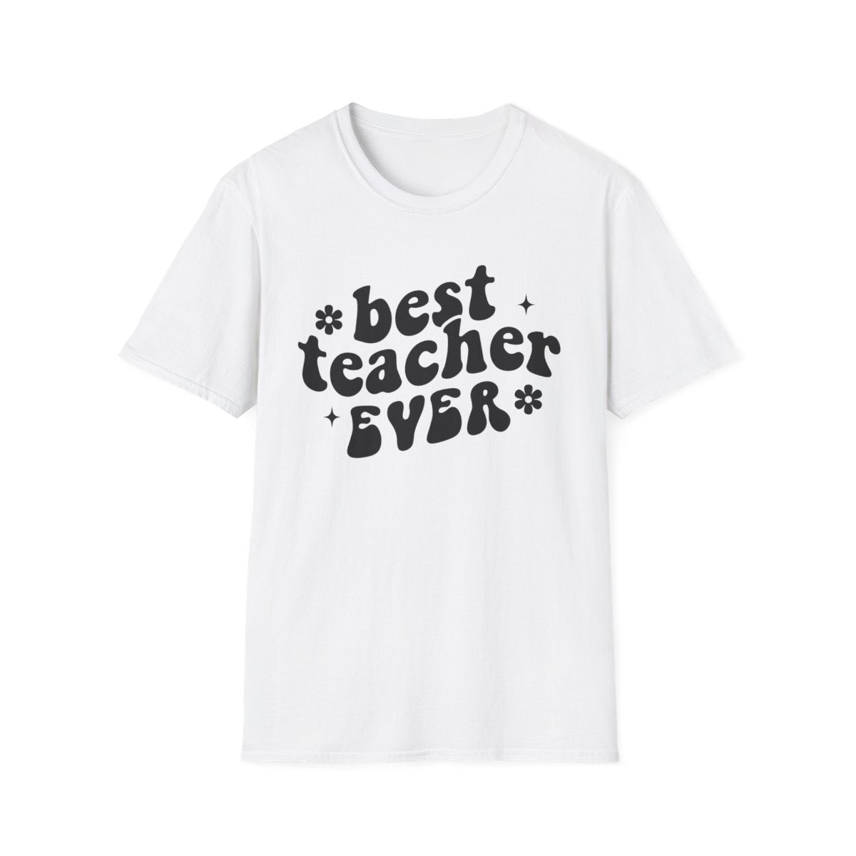 Best Teacher Ever Retro Style T-Shirt - funny t-shirt by Cheeky Business
