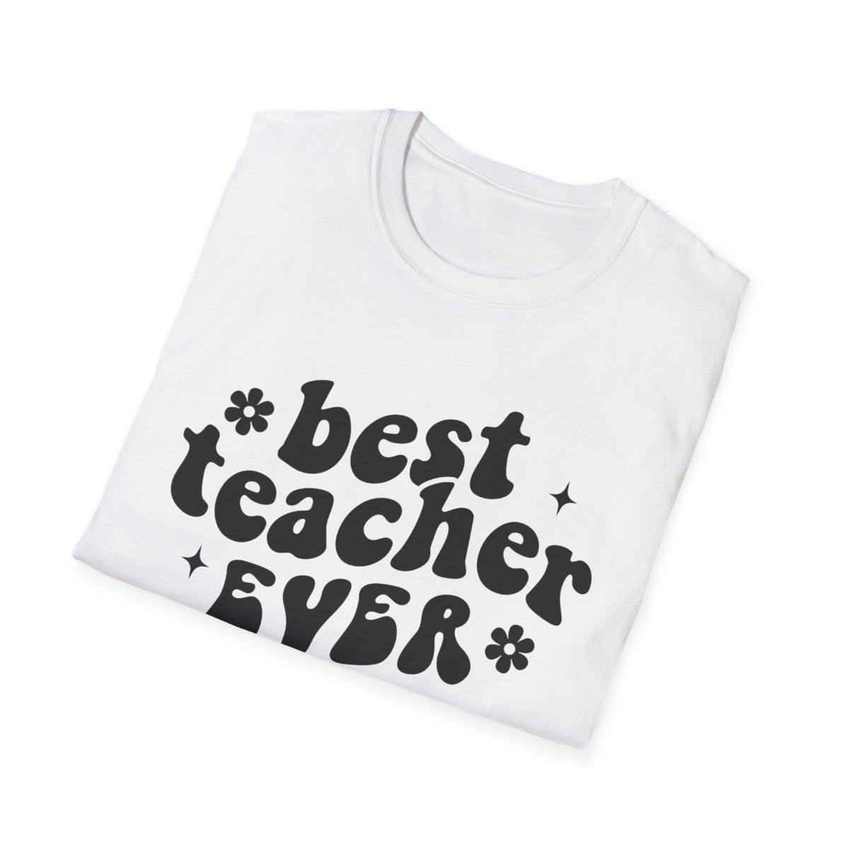 Best Teacher Ever Retro Style T-Shirt - funny t-shirt by Cheeky Business