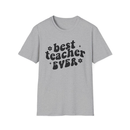 Best Teacher Ever Retro Style T-Shirt - funny t-shirt by Cheeky Business