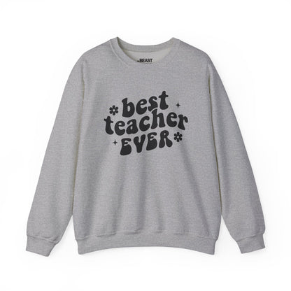 Best Teacher Ever Sweatshirt sweatshirt product image 4 from Beast and Beauty