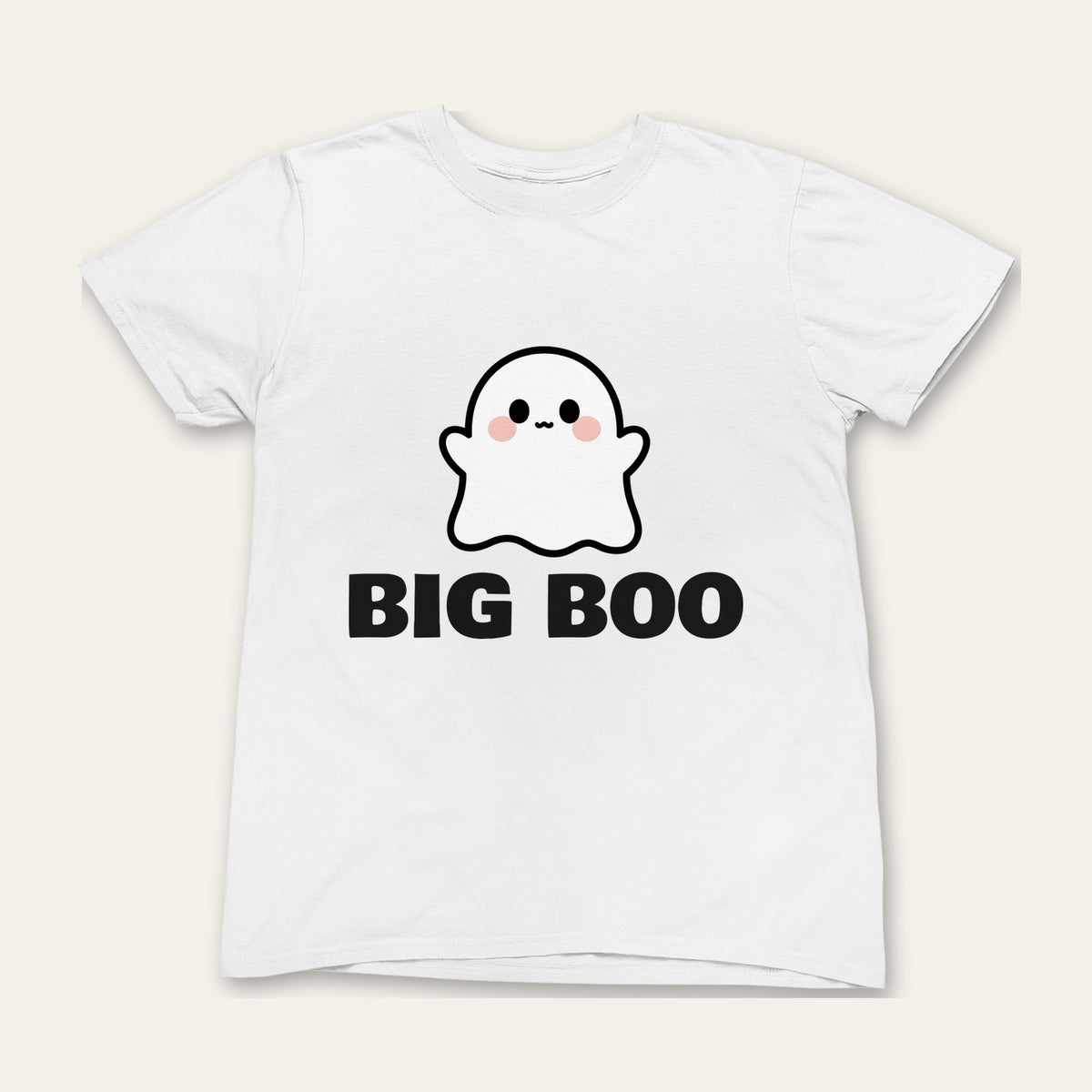 Big Boo & Little Boo Halloween matching set grown-up t-shirt