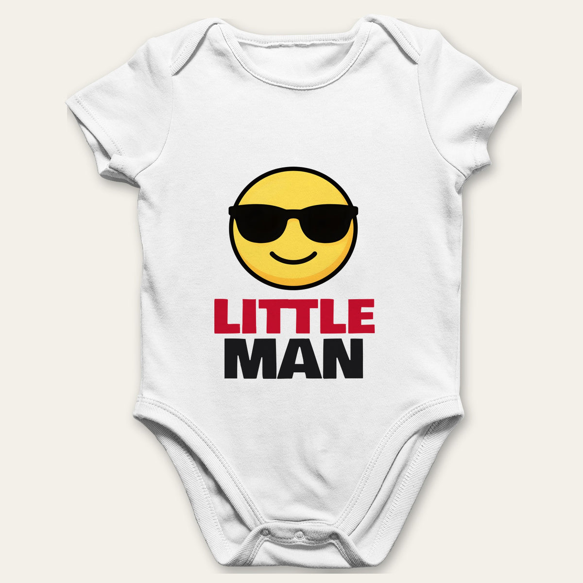 Big Man & Little Man matching set baby grow