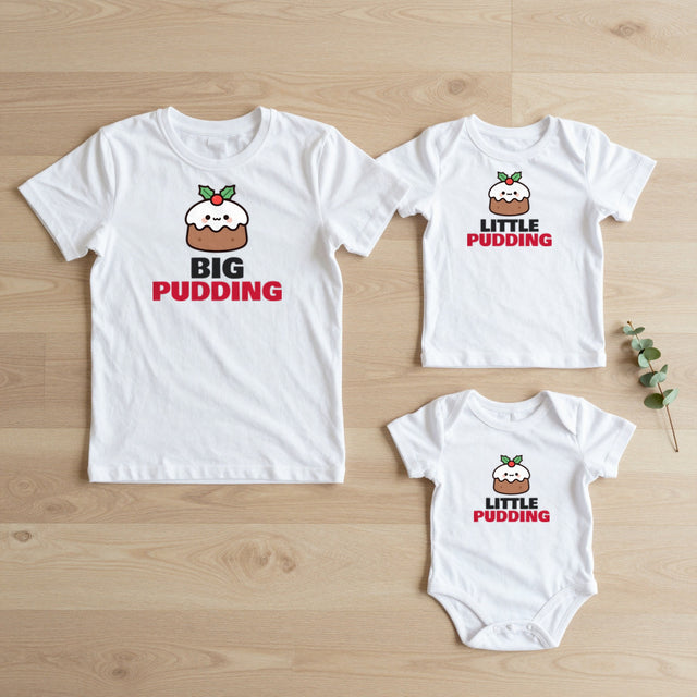 Big Pudding & Little Pudding Christmas Matching Set