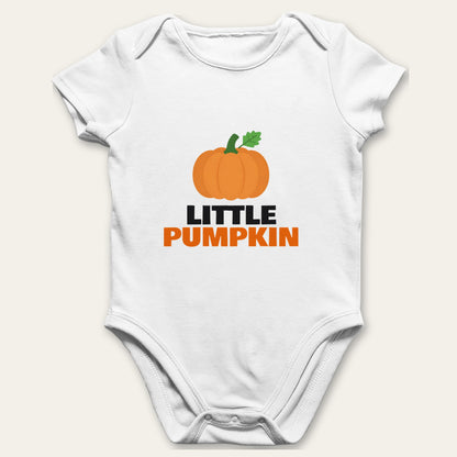 Big Pumpkin & Little Pumpkin Halloween matching set baby grow