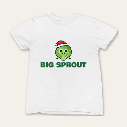 Big Sprout & Little Sprout Christmas matching set grown-up t-shirt