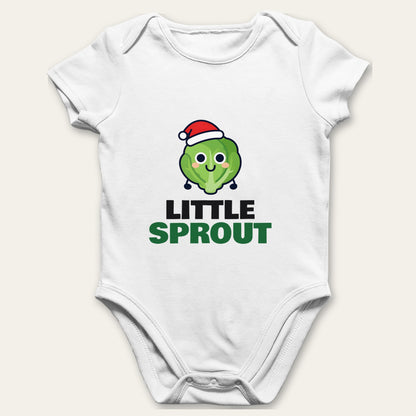 Big Sprout & Little Sprout Christmas matching set baby grow