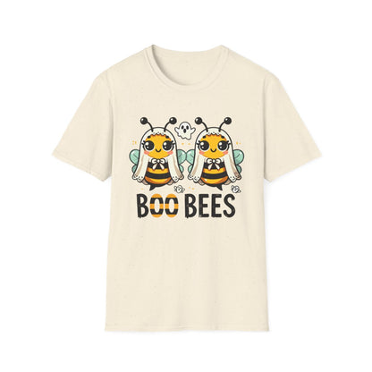 Boo Bees Funny Halloween Adult T-Shirt - funny t-shirt by Cheeky Business