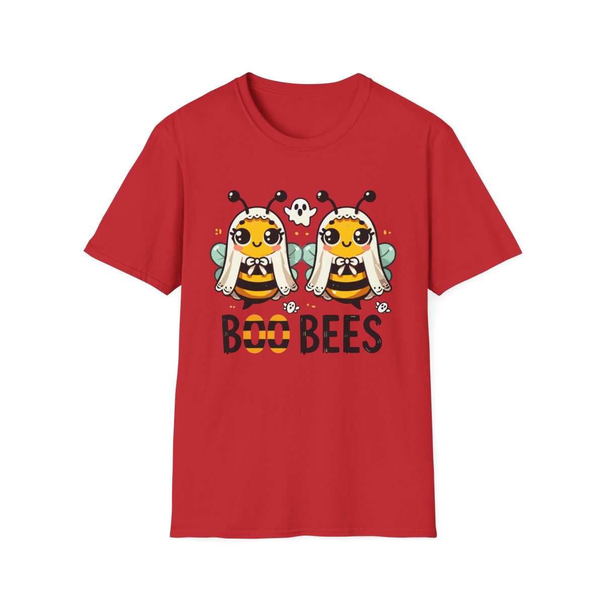 Boo Bees Funny Halloween Adult T-Shirt - funny t-shirt by Cheeky Business