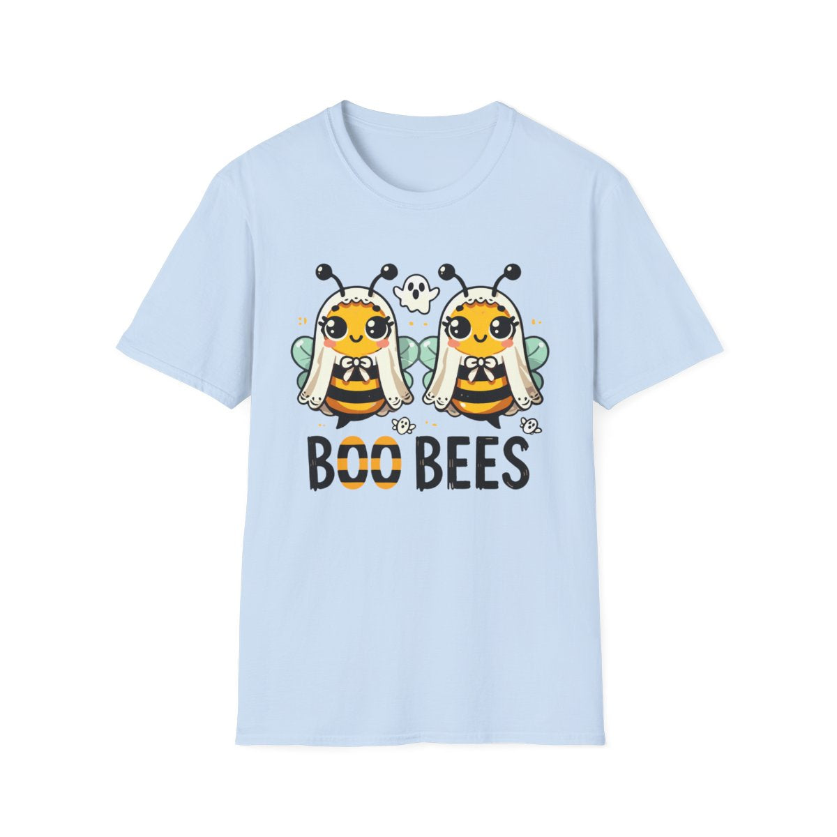 Boo Bees Funny Halloween Adult T-Shirt - funny t-shirt by Cheeky Business