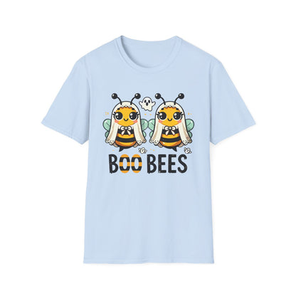 Boo Bees Funny Halloween Adult T-Shirt - funny t-shirt by Cheeky Business