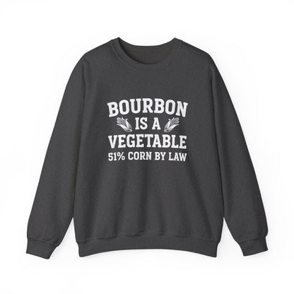 Bourbon Is a Vegetable Sweatshirt - funny sweatshirt by Cheeky Business