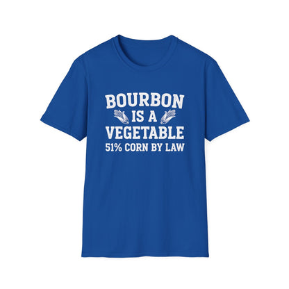 Bourbon Is a Vegetable T-Shirt - funny t-shirt by Cheeky Business