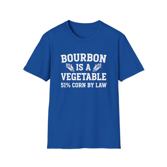 Bourbon Is a Vegetable T-Shirt - funny t-shirt by Cheeky Business