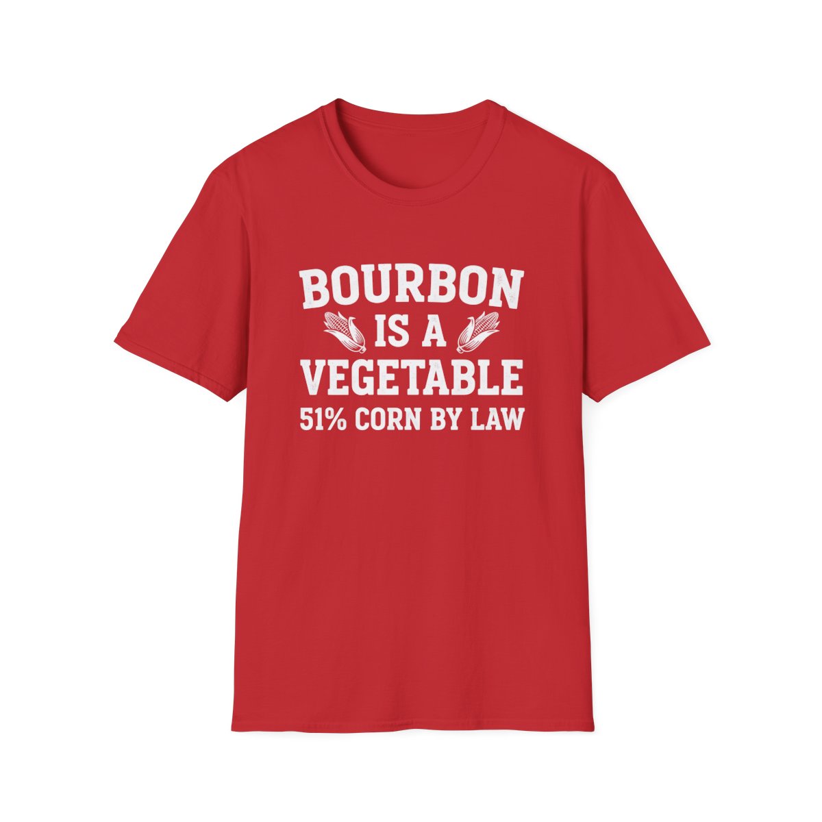 Bourbon Is a Vegetable T-Shirt - funny t-shirt by Cheeky Business