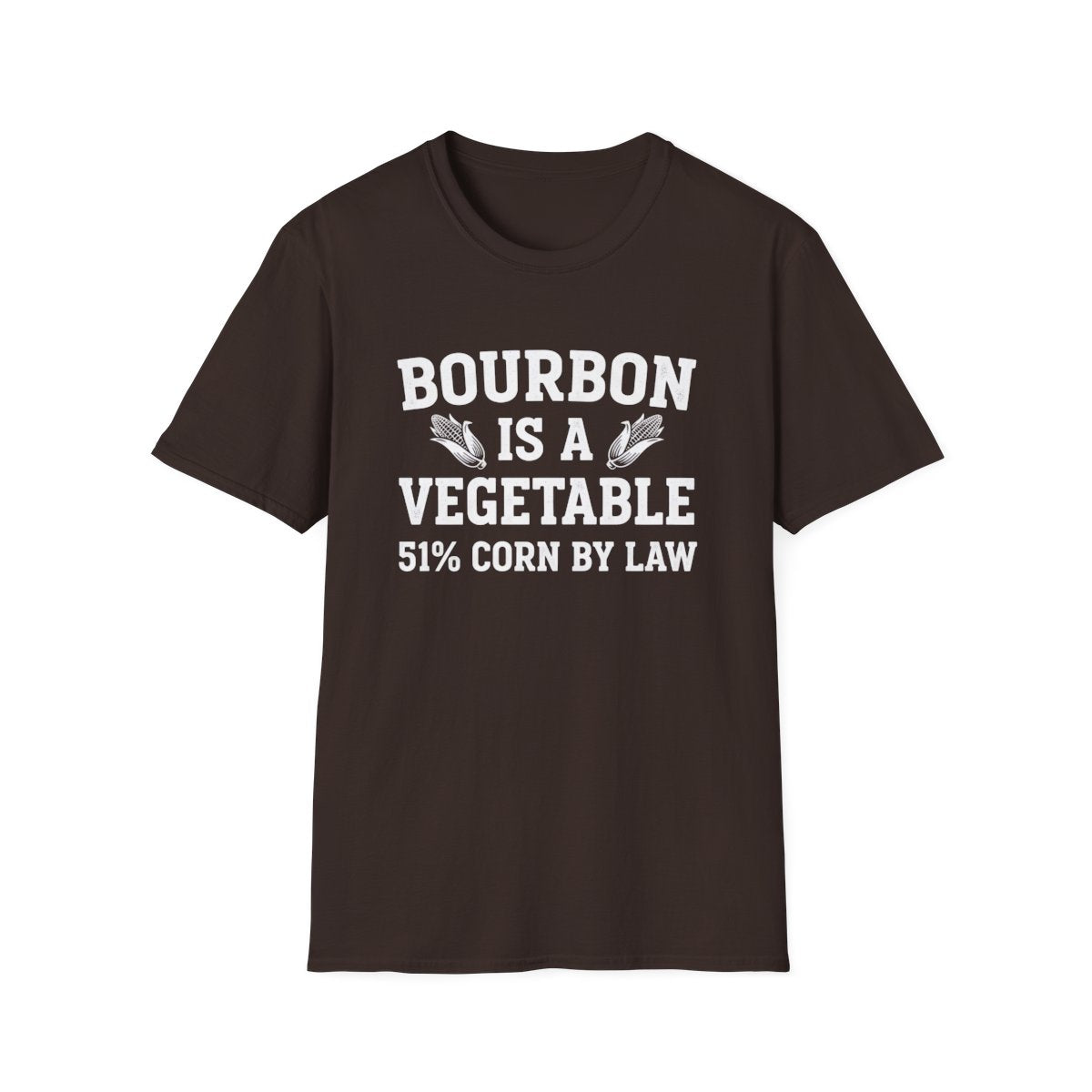 Bourbon Is a Vegetable T-Shirt - funny t-shirt by Cheeky Business