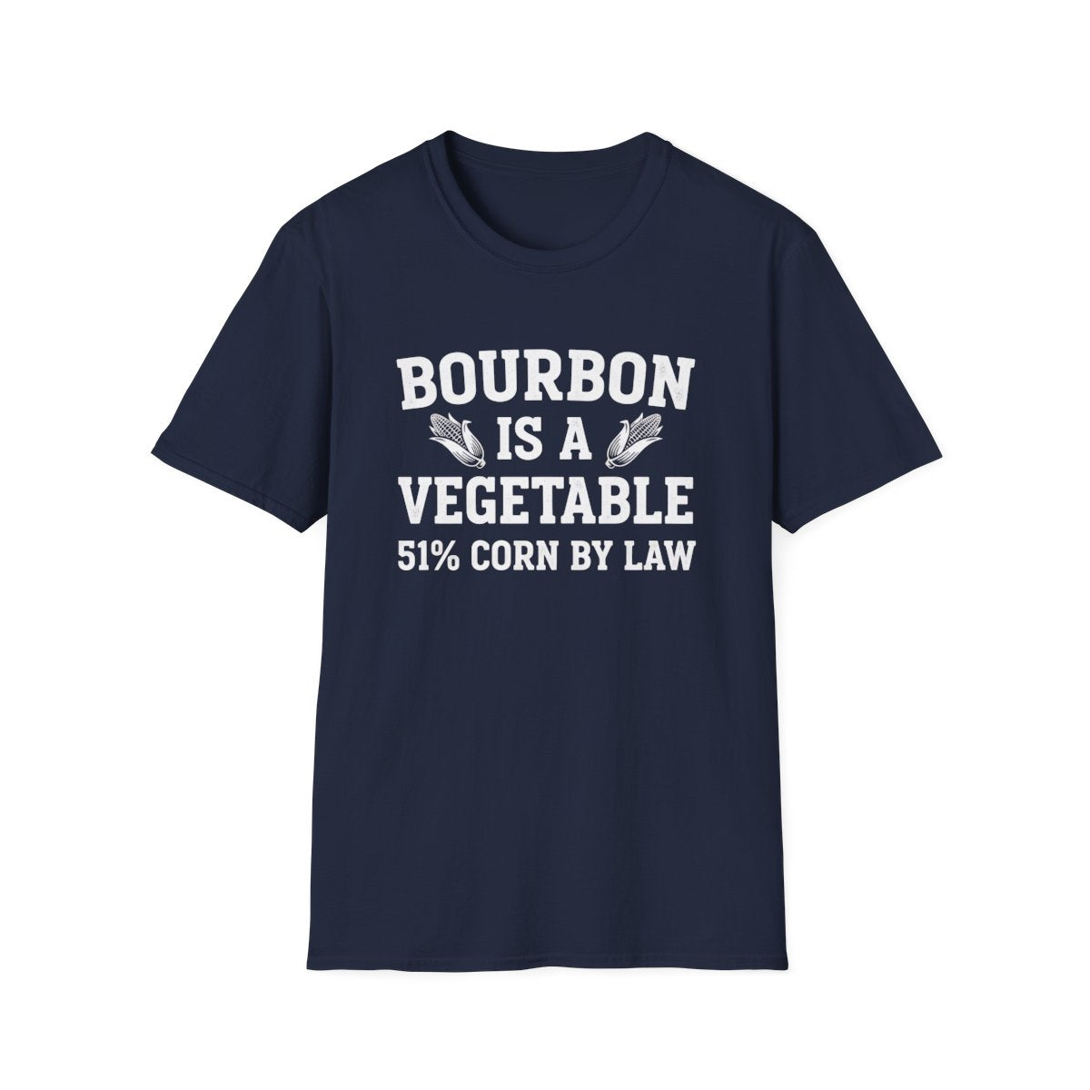 Bourbon Is a Vegetable T-Shirt - funny t-shirt by Cheeky Business