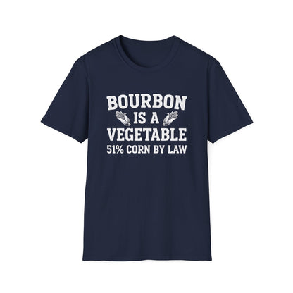 Bourbon Is a Vegetable T-Shirt - funny t-shirt by Cheeky Business