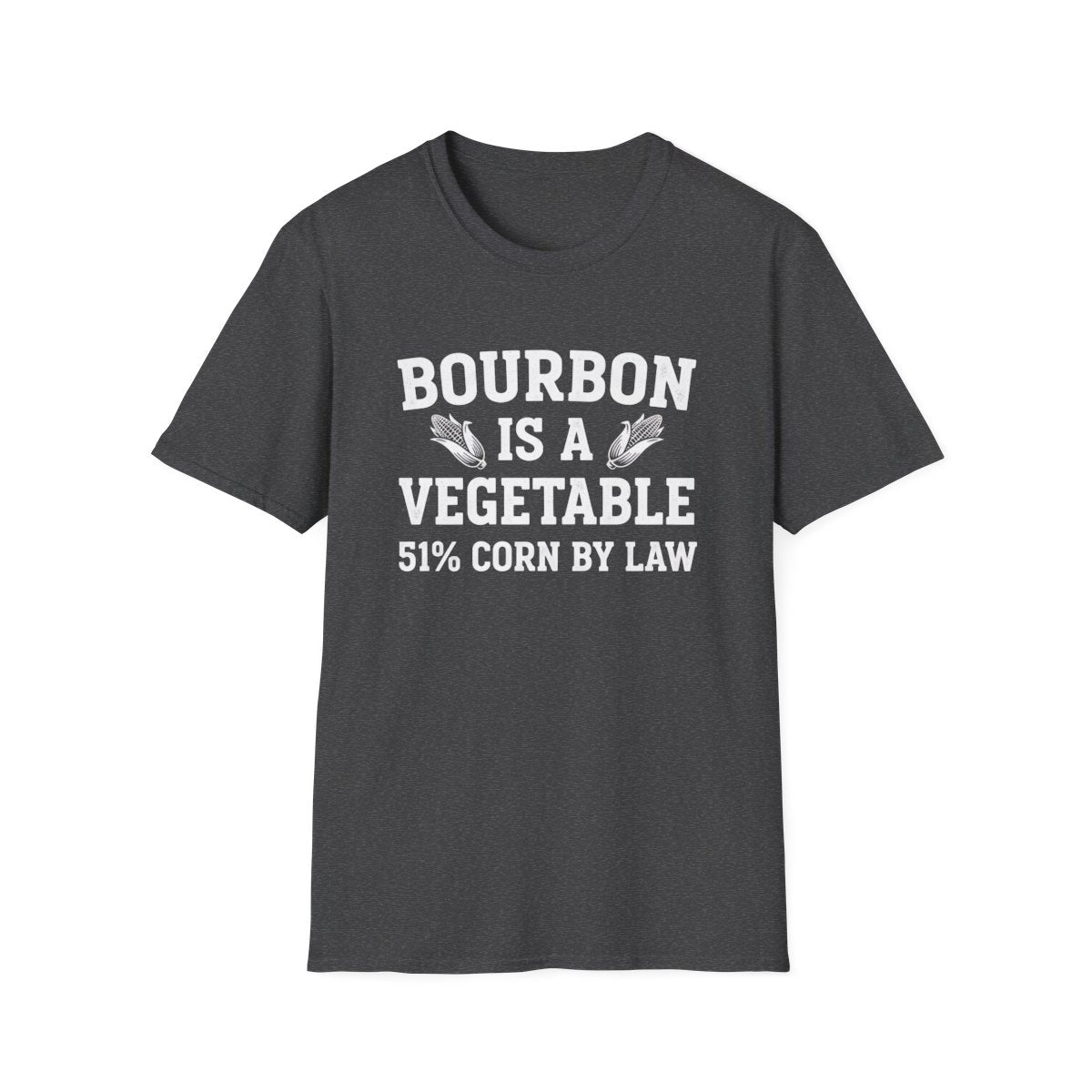Bourbon Is a Vegetable T-Shirt - funny t-shirt by Cheeky Business