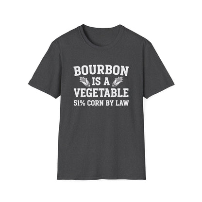 Bourbon Is a Vegetable T-Shirt - funny t-shirt by Cheeky Business