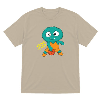 Kids Bring It On Basketball Monster T-Shirt & Sweatshirt T-Shirt in Sand