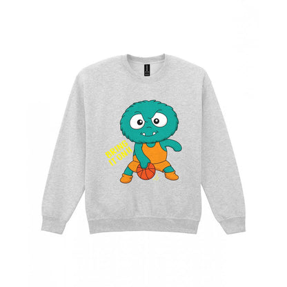 Kids Bring It On Basketball Monster T-Shirt & Sweatshirt Sweatshirt in Sport Grey