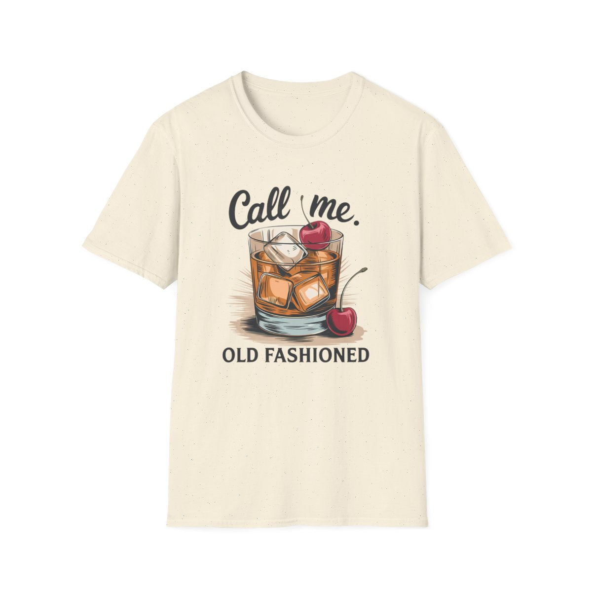 Call Me Old Fashioned Cocktail Lover T-Shirt - funny t-shirt by Cheeky Business