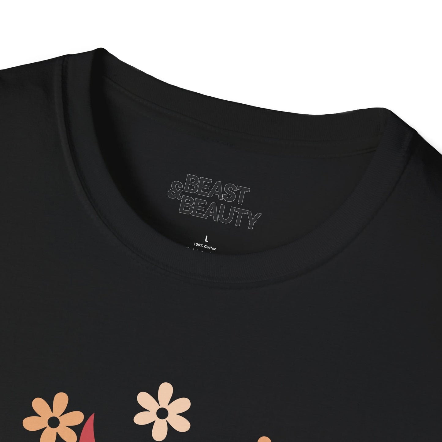 navy cowgirl t-shirt with bold can't be tamed western slogan