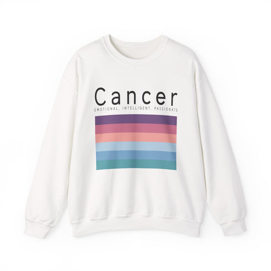 Cancer Zodiac Sign Adult Sweatshirt - funny sweatshirt by Cheeky Business
