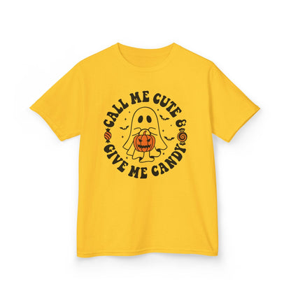 Candy Corn Cutie Halloween Kids T-Shirt t-shirt product image 1 from Beast and Beauty