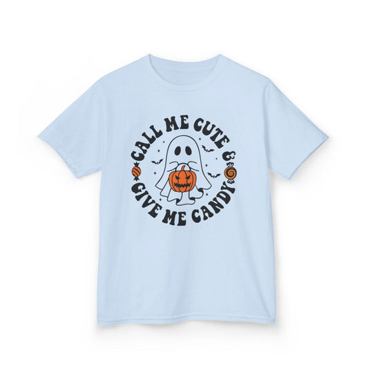 Candy Corn Cutie Halloween Kids T-Shirt - funny t-shirt by Cheeky Business