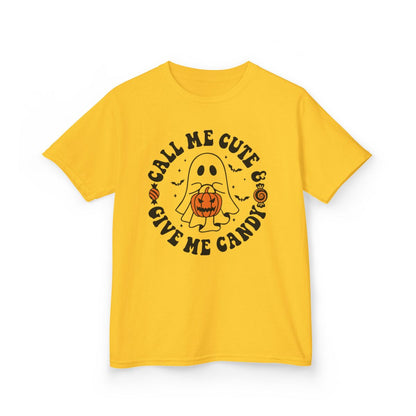 Candy Corn Cutie Halloween Kids T-Shirt - funny t-shirt by Cheeky Business