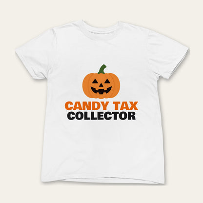Candy Tax Collector & Candy Tax Payer Halloween matching set grown-up t-shirt