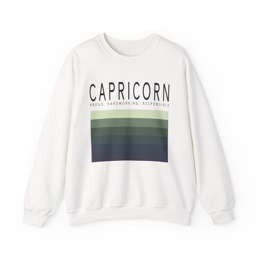 Capricorn Zodiac Sign Sweatshirt - funny sweatshirt by Cheeky Business