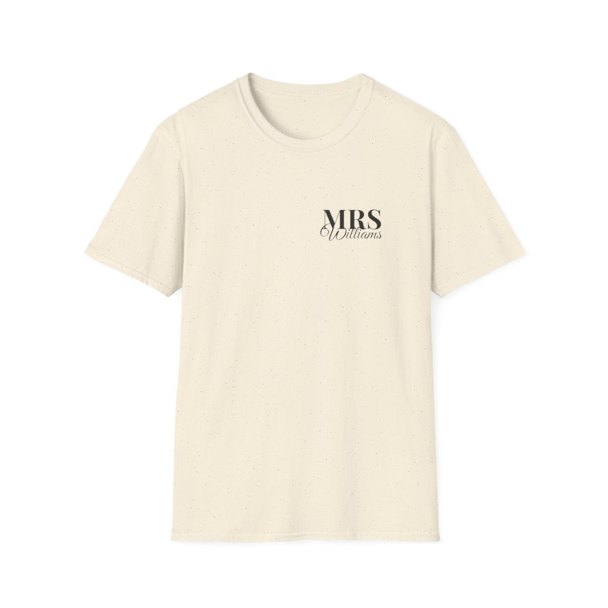 Mr & Mrs Personalised Couples T-Shirt Set matching outfit set product image 2 from Beast and Beauty