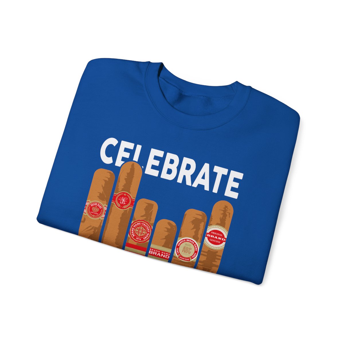 Celebrate Diversity Cigar Lover Sweatshirt - funny sweatshirt by Cheeky Business