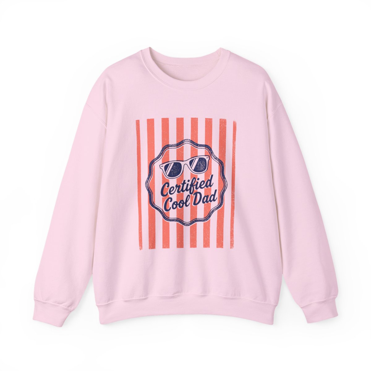 Certified Cool Dad Retro Sweatshirt - funny sweatshirt by Cheeky Business