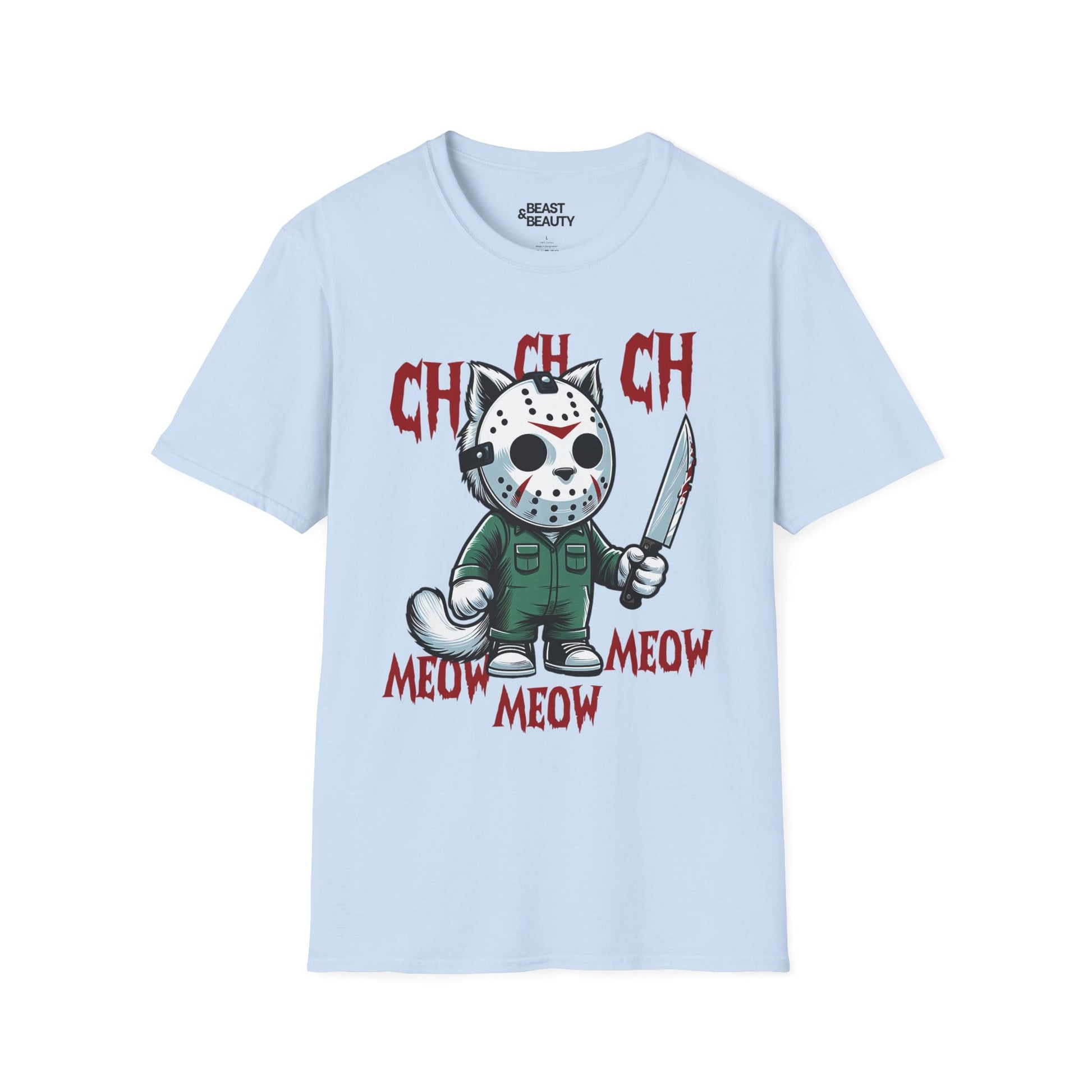 Horror Cat Halloween T-Shirt t-shirt product image 4 from Beast and Beauty