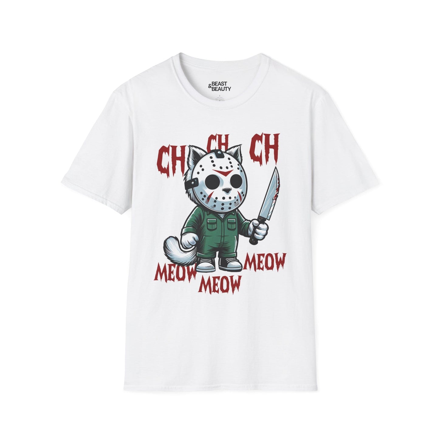 Horror Cat Halloween T-Shirt t-shirt product image 1 from Beast and Beauty