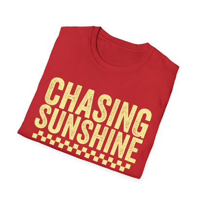 Chasing Sunshine T-Shirt - funny t-shirt by Cheeky Business