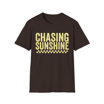 Chasing Sunshine T-Shirt - funny t-shirt by Cheeky Business