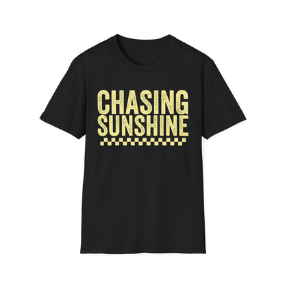Chasing Sunshine T-Shirt - funny t-shirt by Cheeky Business