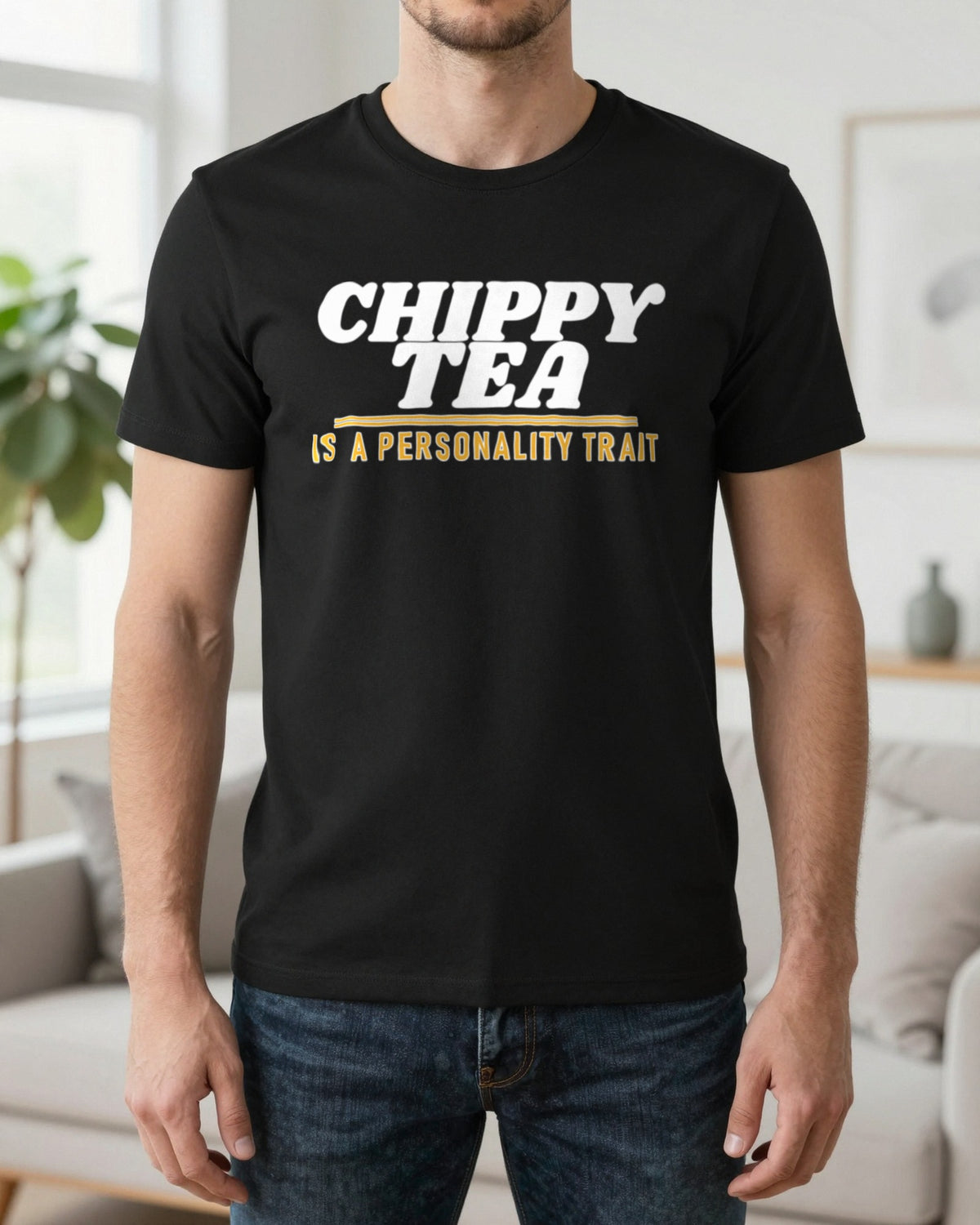 Chippy Tea Is A Personality Trait Funny Food T-Shirt & Sweatshirt worn