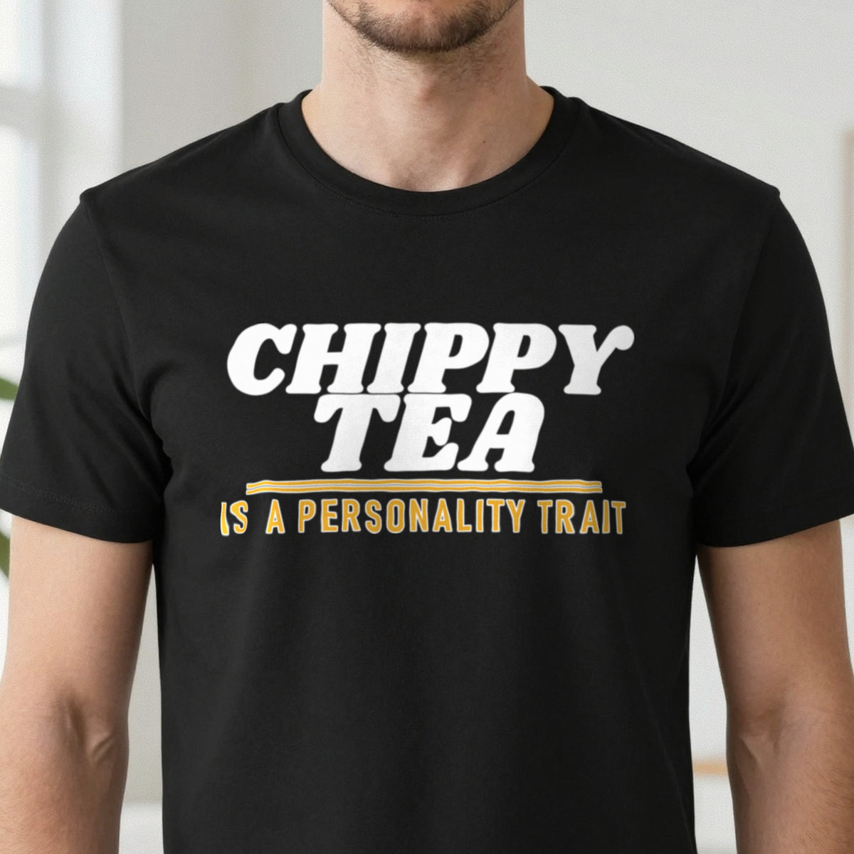 Chippy Tea Is A Personality Trait Funny Food T-Shirt & Sweatshirt close-up