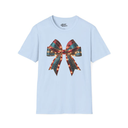 Christmas Bow T-Shirt t-shirt product image 3 from Beast and Beauty