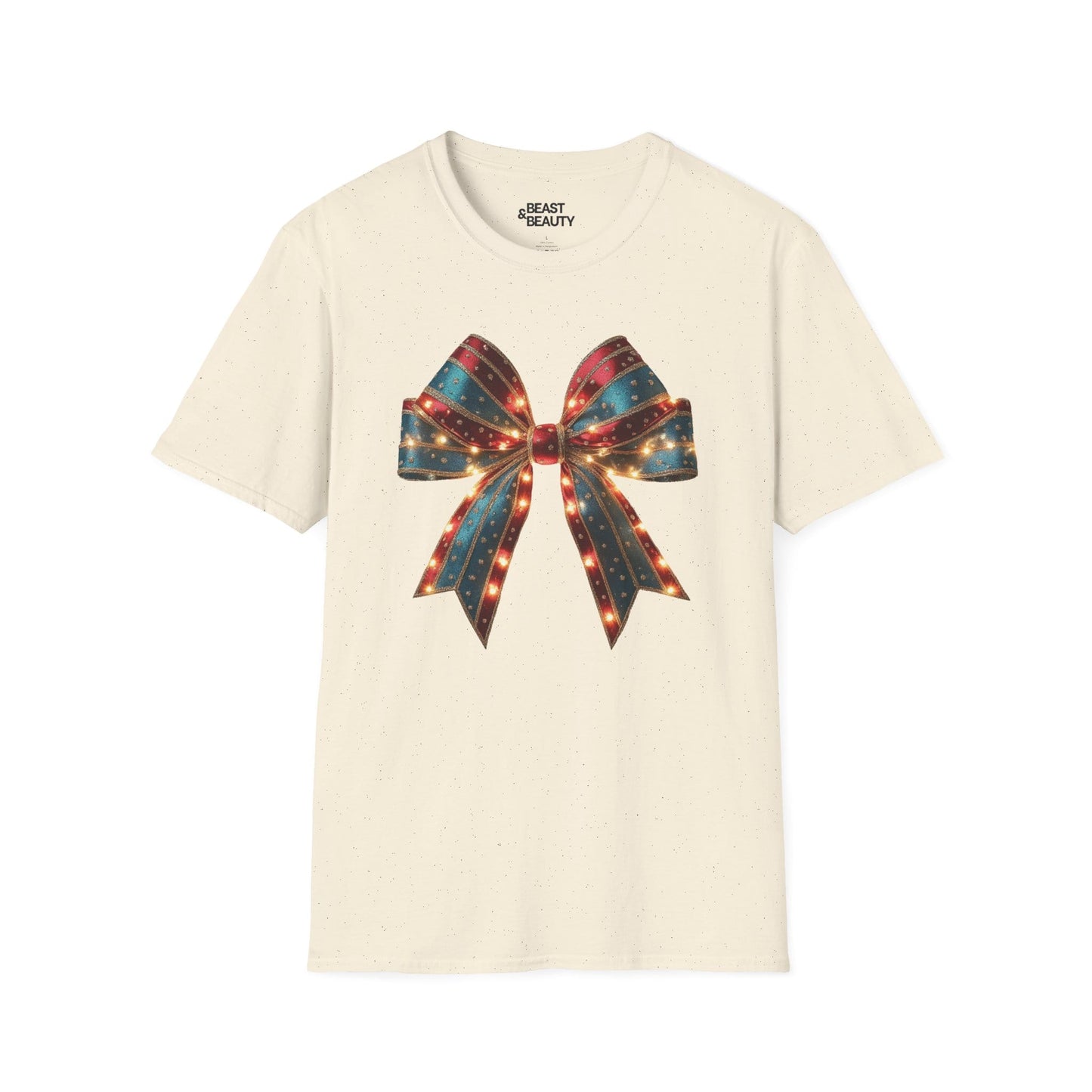 Christmas Bow T-Shirt t-shirt product image 2 from Beast and Beauty