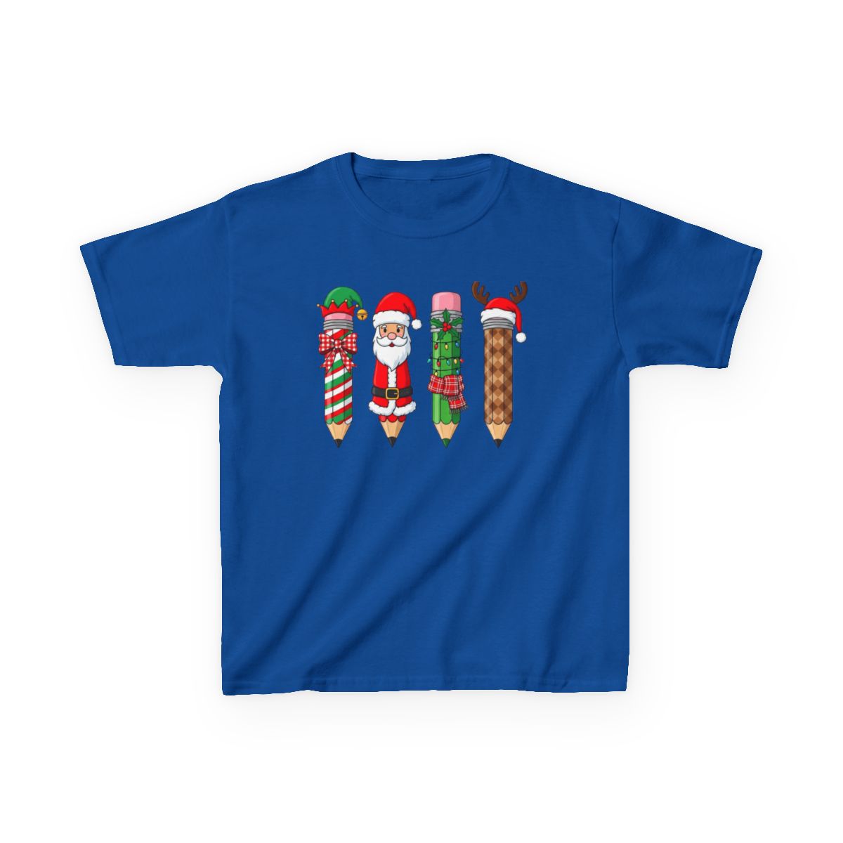 Christmas Pencil Kids T-Shirt - funny t-shirt by Cheeky Business